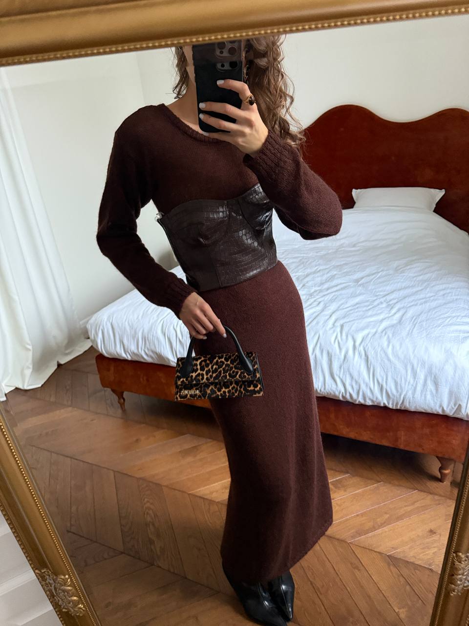 Jacquemus Le Chiquito Long Leo Leather Top - 4