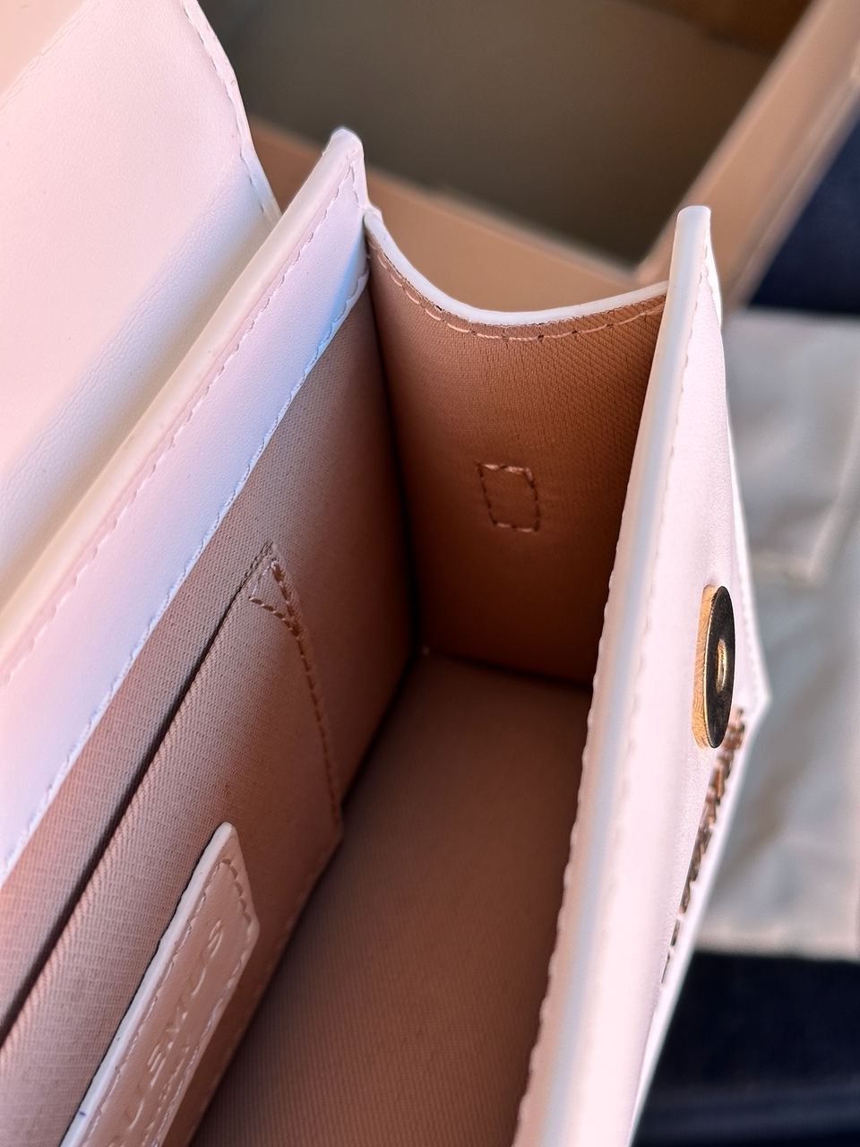 Jacquemus Le Chiquito Long White Leather Top - 13