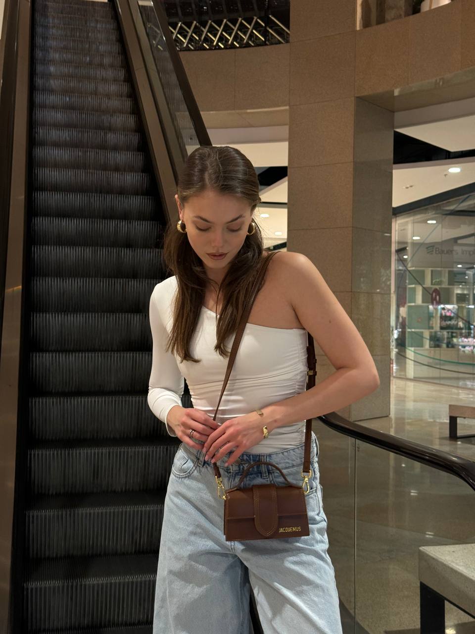 Jacquemus Le Chiquito Micro Leather Bag in Brown - 7