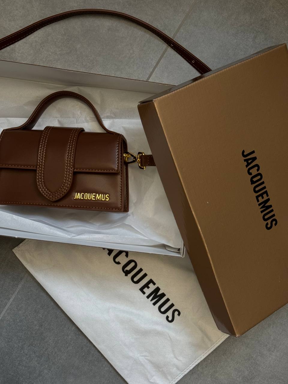 Jacquemus Le Chiquito Micro Leather Bag in Brown - 8