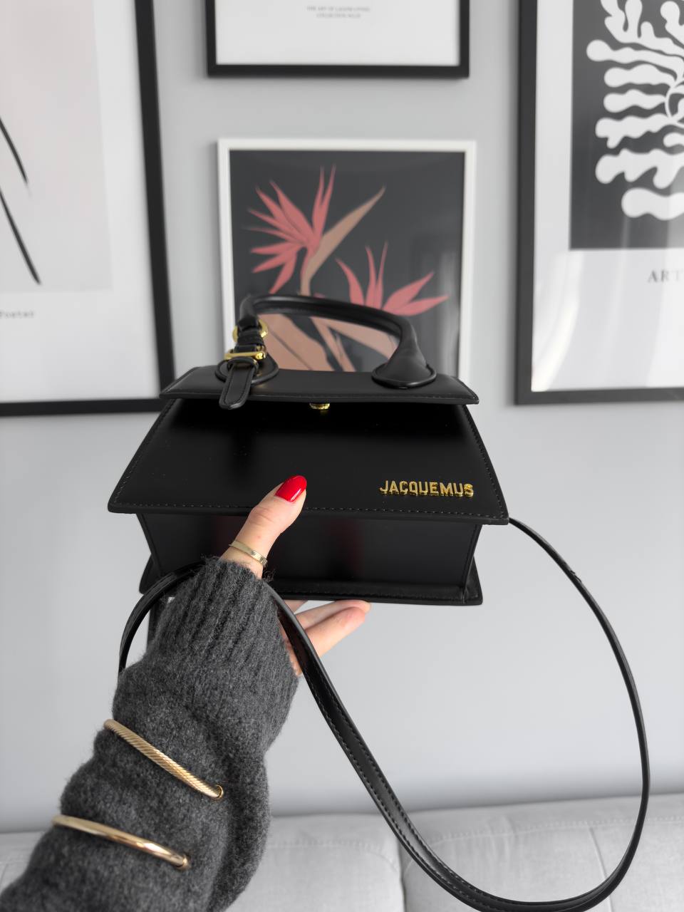 Jacquemus Le Chiquito Moyen Boucle Black - 10