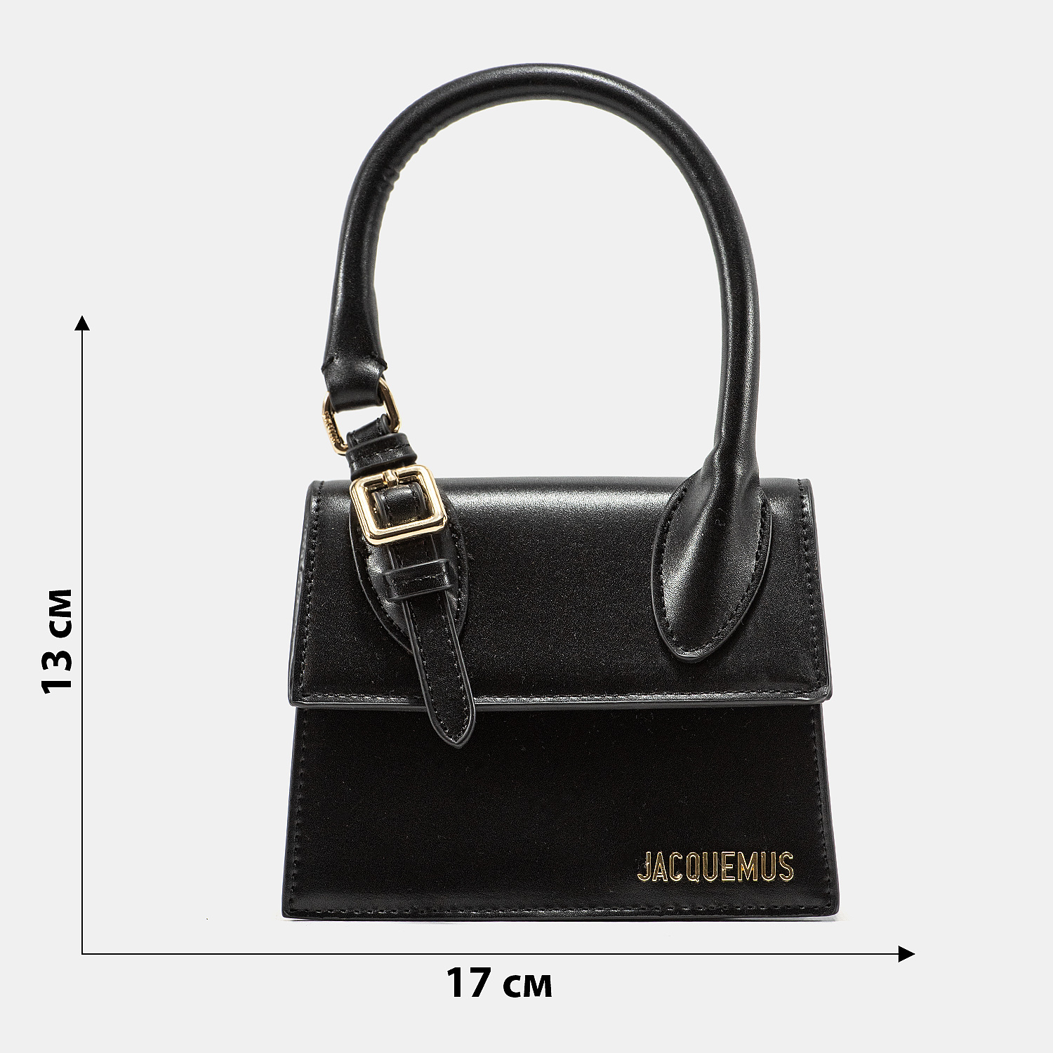 Jacquemus Le Chiquito Moyen Boucle Black - 3