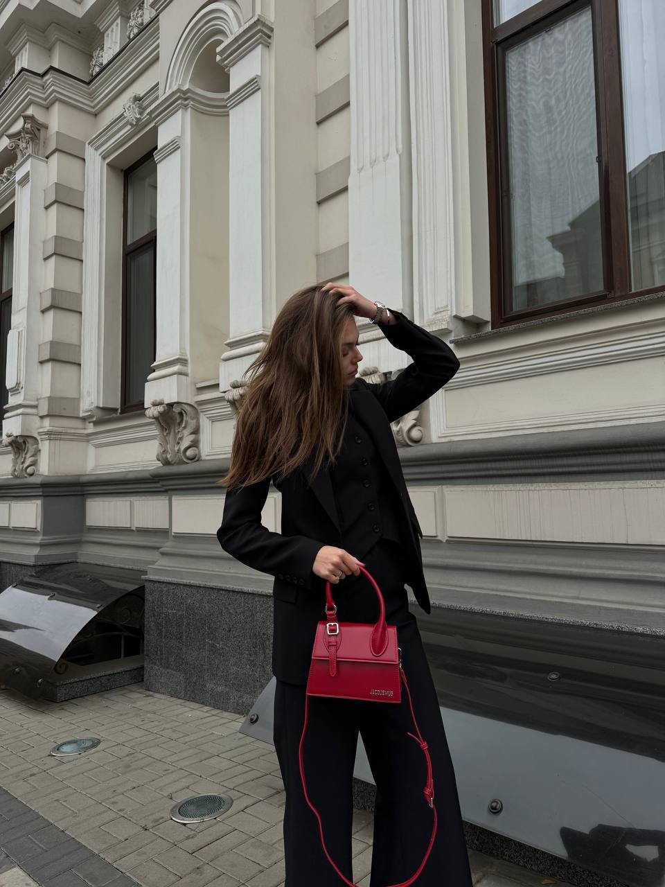 Jacquemus Le Chiquito Moyen Boucle Red - 4