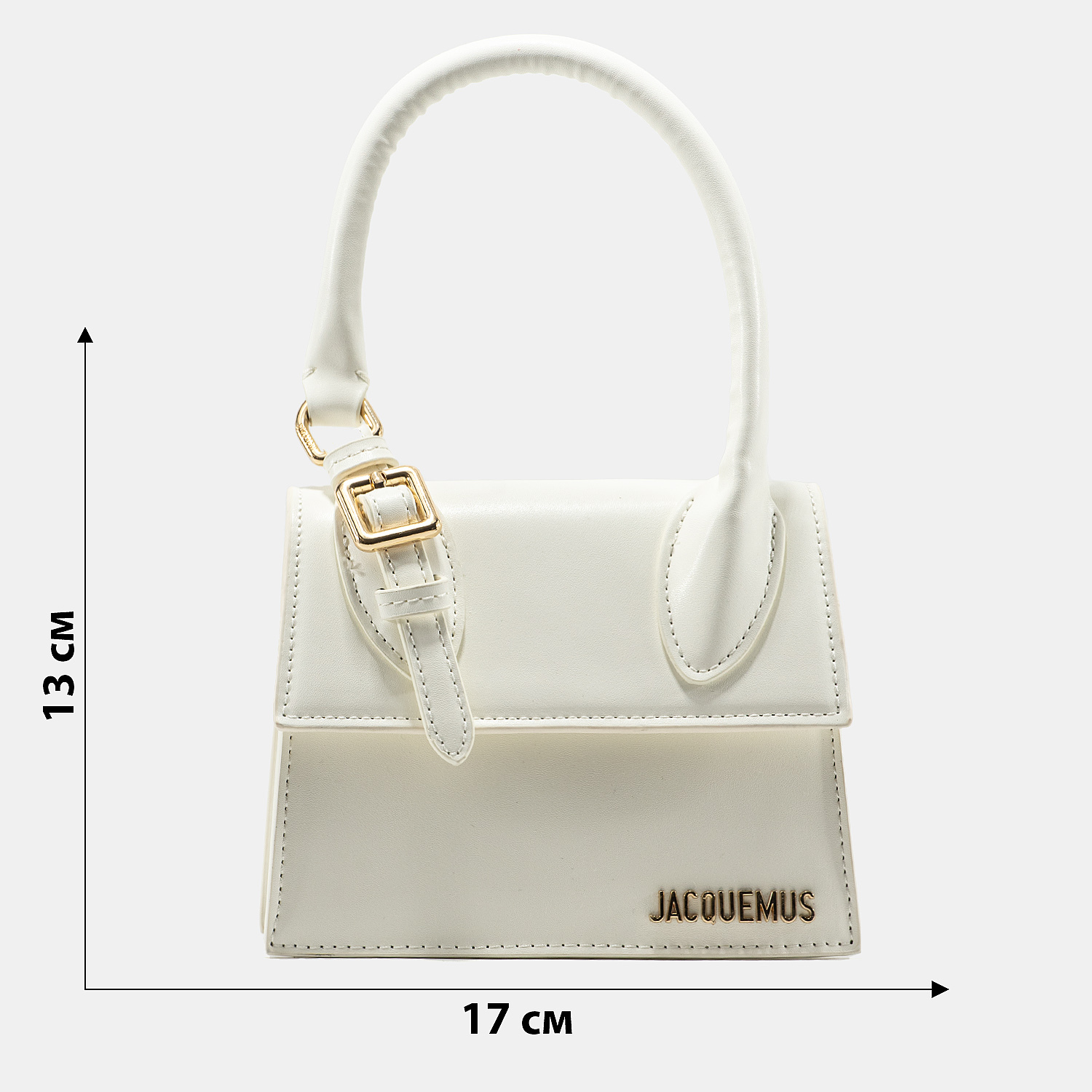 Jacquemus Le Chiquito Moyen Boucle White - 3