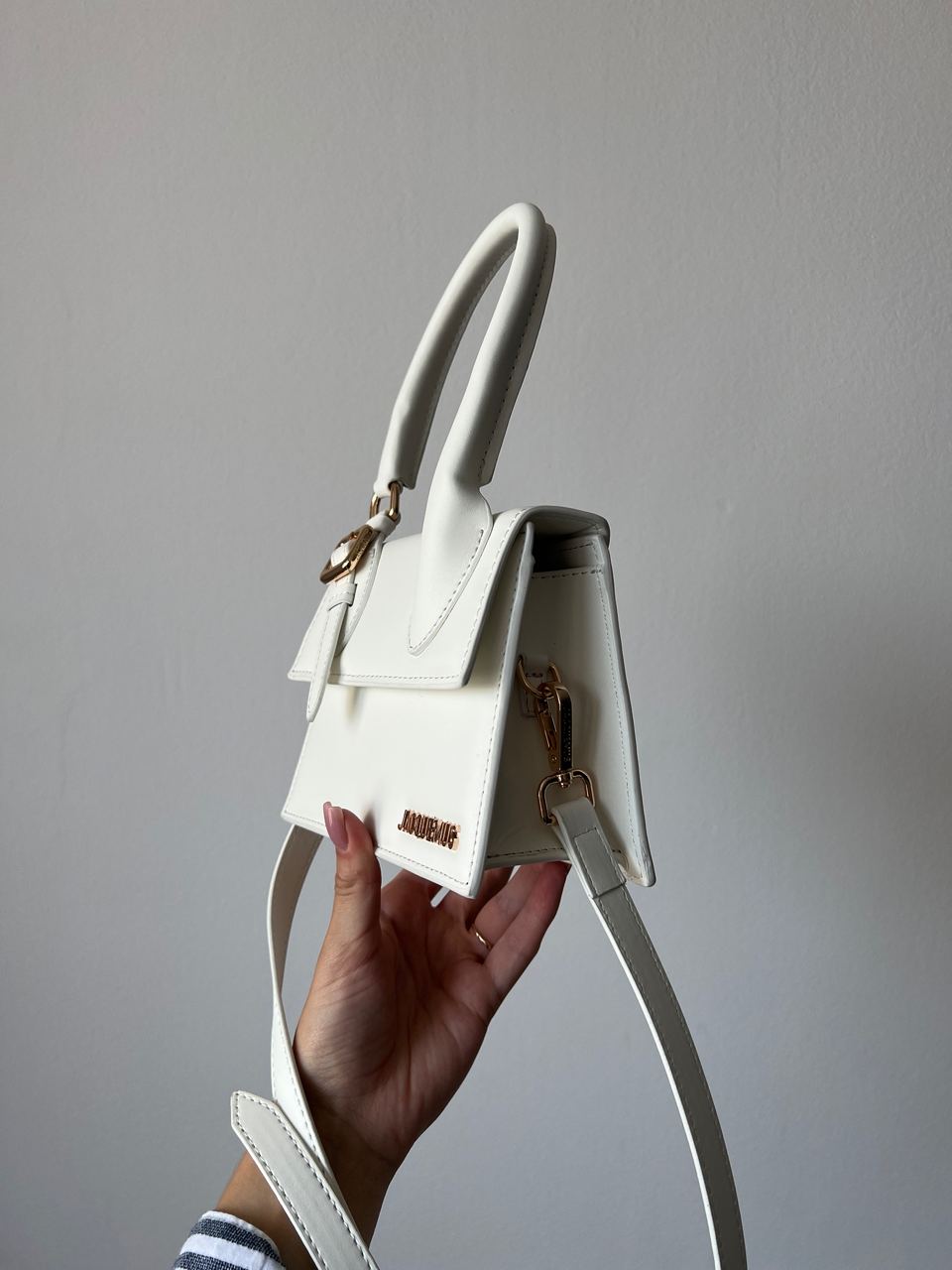 Jacquemus Le Chiquito Moyen Boucle White - 3