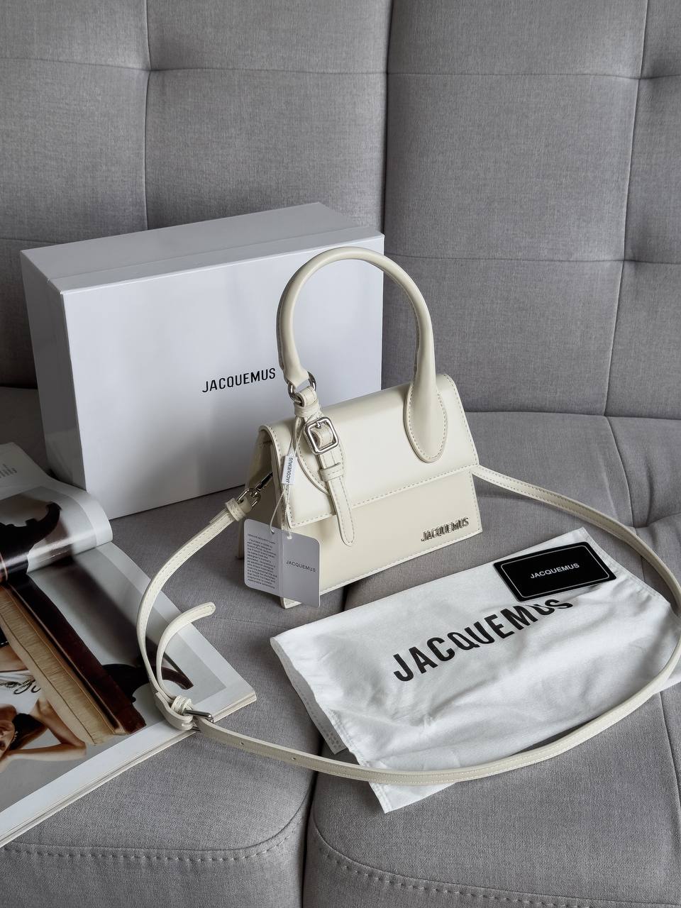 Jacquemus Le Chiquito Moyen Boucle Whte - 4