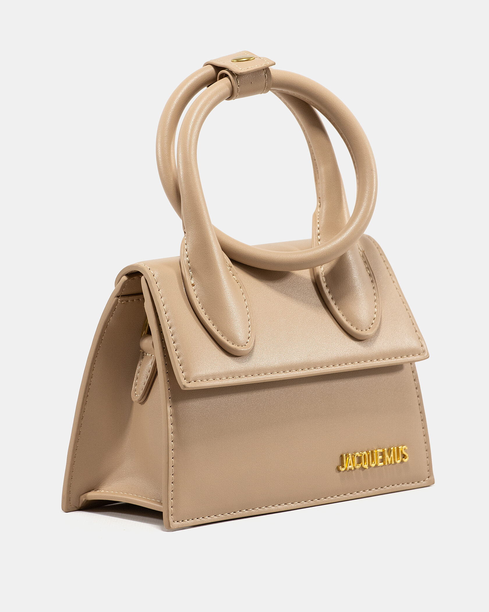Jacquemus Le Chiquito Noeud Bag Beige - 6