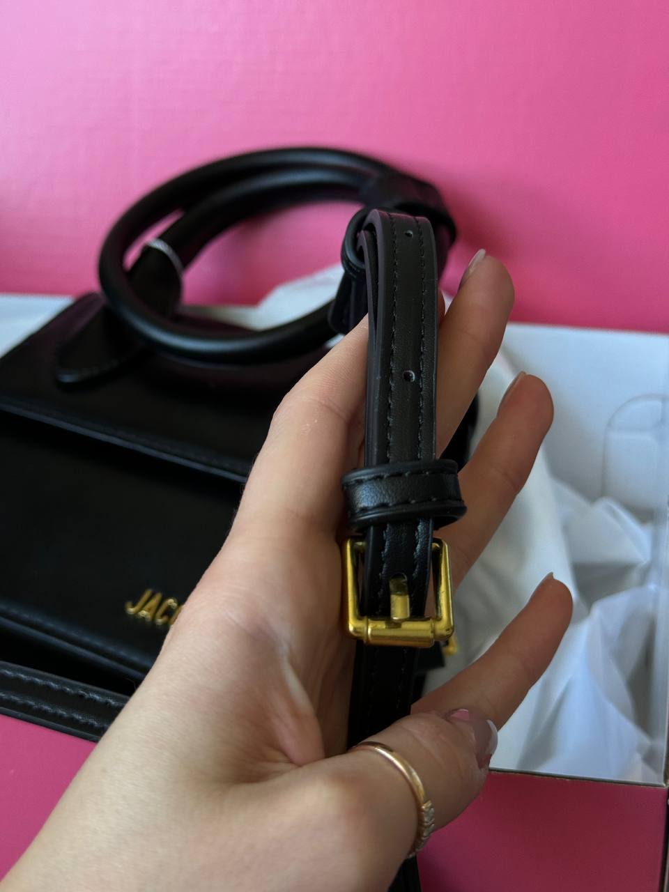 Jacquemus Le Chiquito Noeud Bag Black - 4