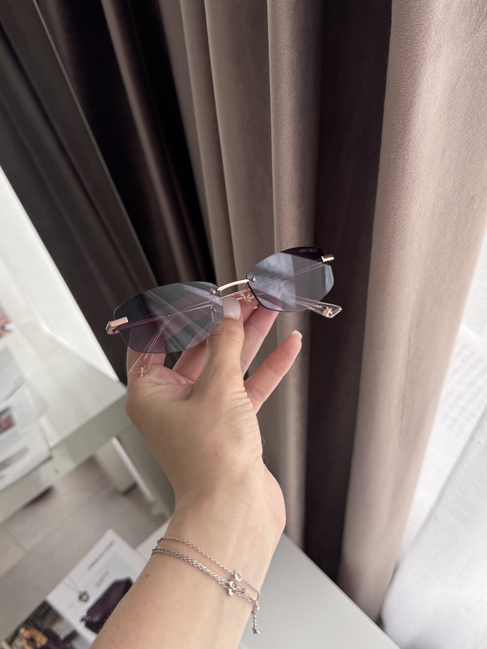 Jimmy Choo Blue/Rose Gold JC 4013D 30088G 2N - 4