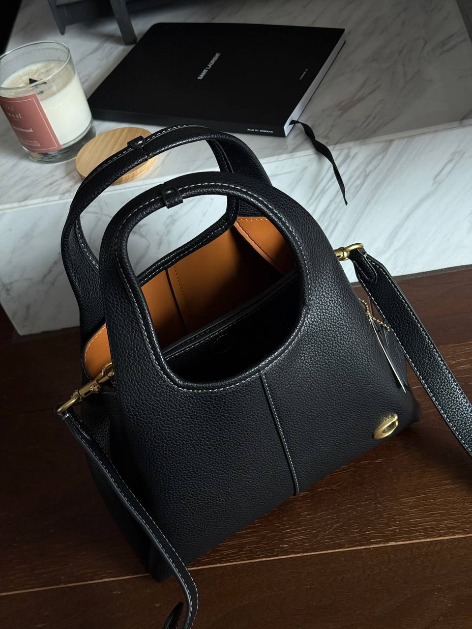 Lana Shoulder Bag Black - 5
