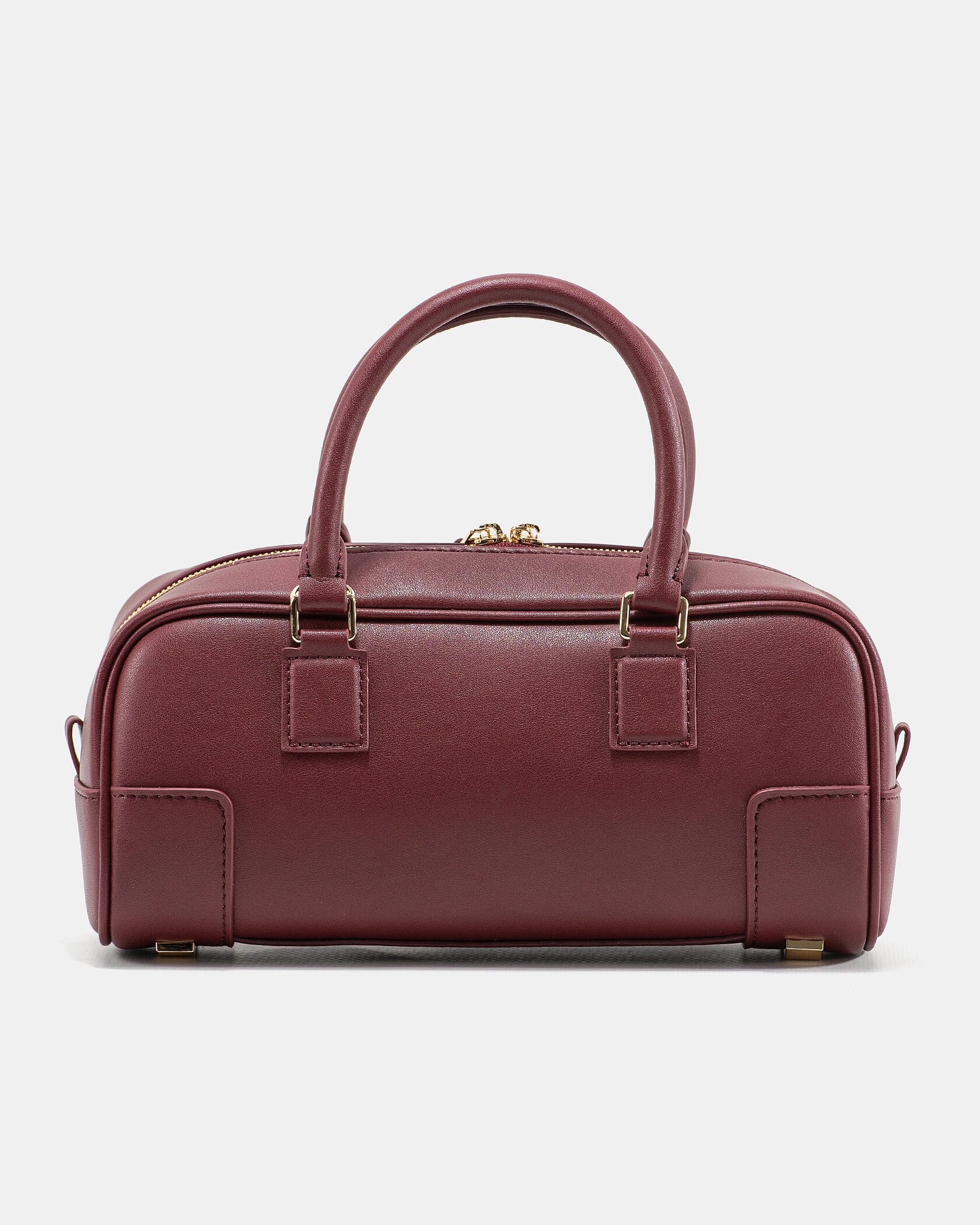 Loewe Amazona 23 Cropped Bag in Nappa Calfskin Burgundy - 8