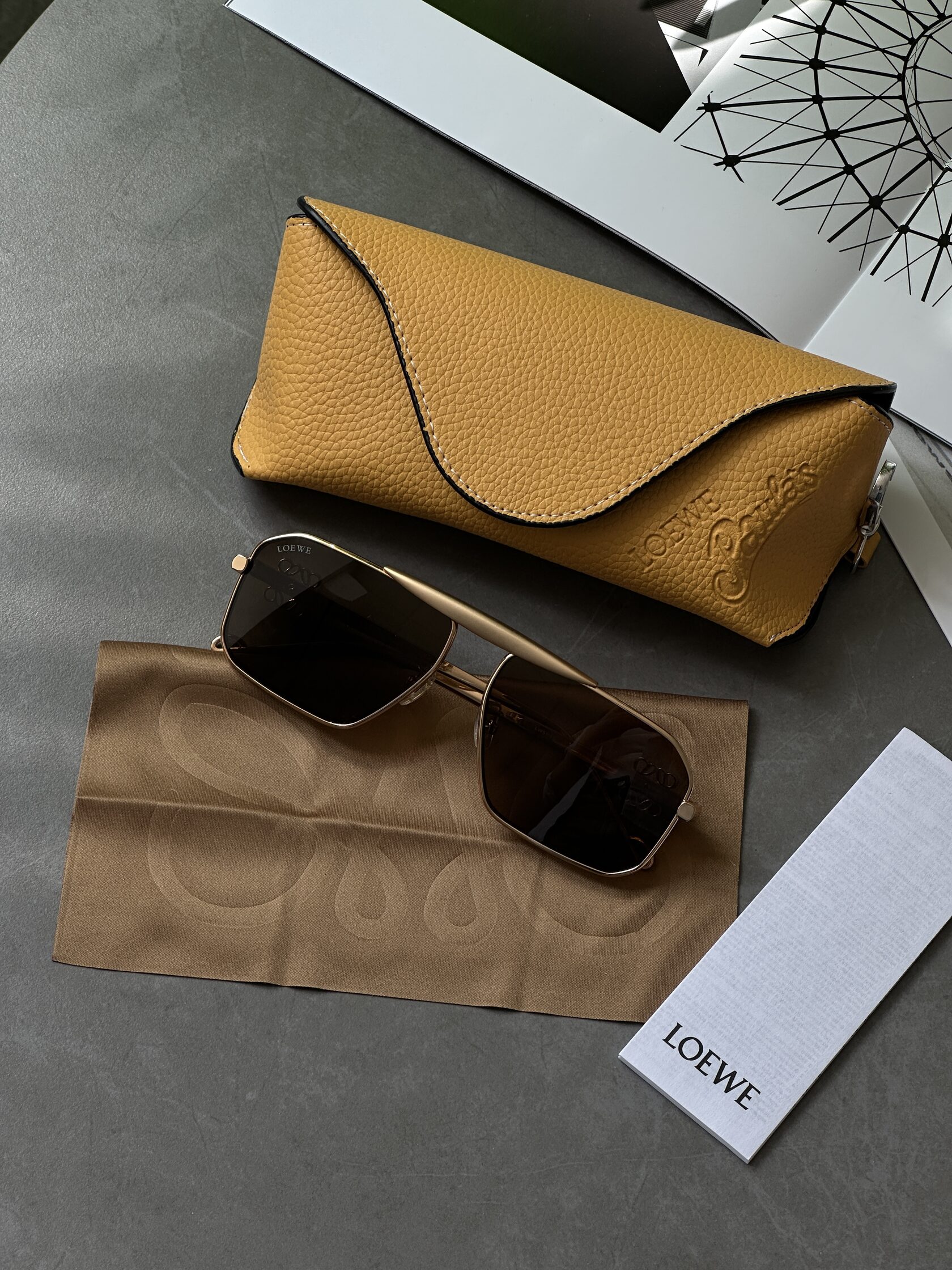 Loewe Brown/Gold LW5115S 002 - 3