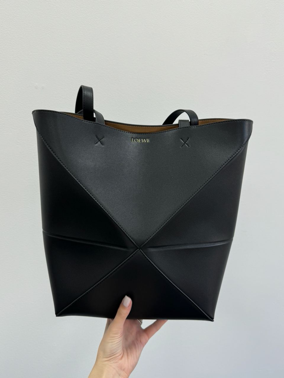 Loewe Medium Puzzle Leather Tote Bag - 12