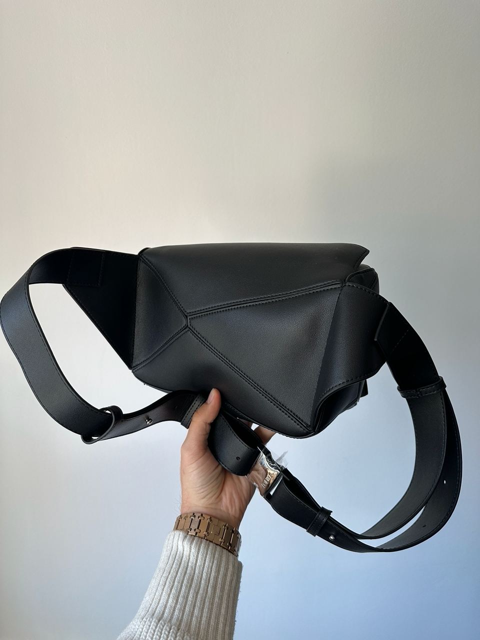 Loewe Puzzle Bag in Classic Calfksin Black - 6