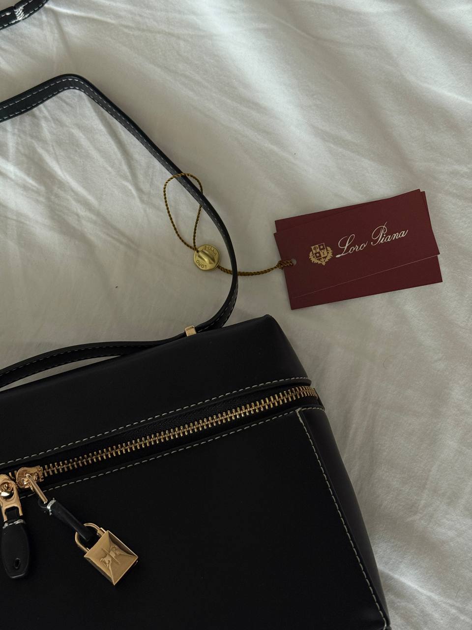 Loro Piana Extra Bag L27 Smooth Calfskin - 14