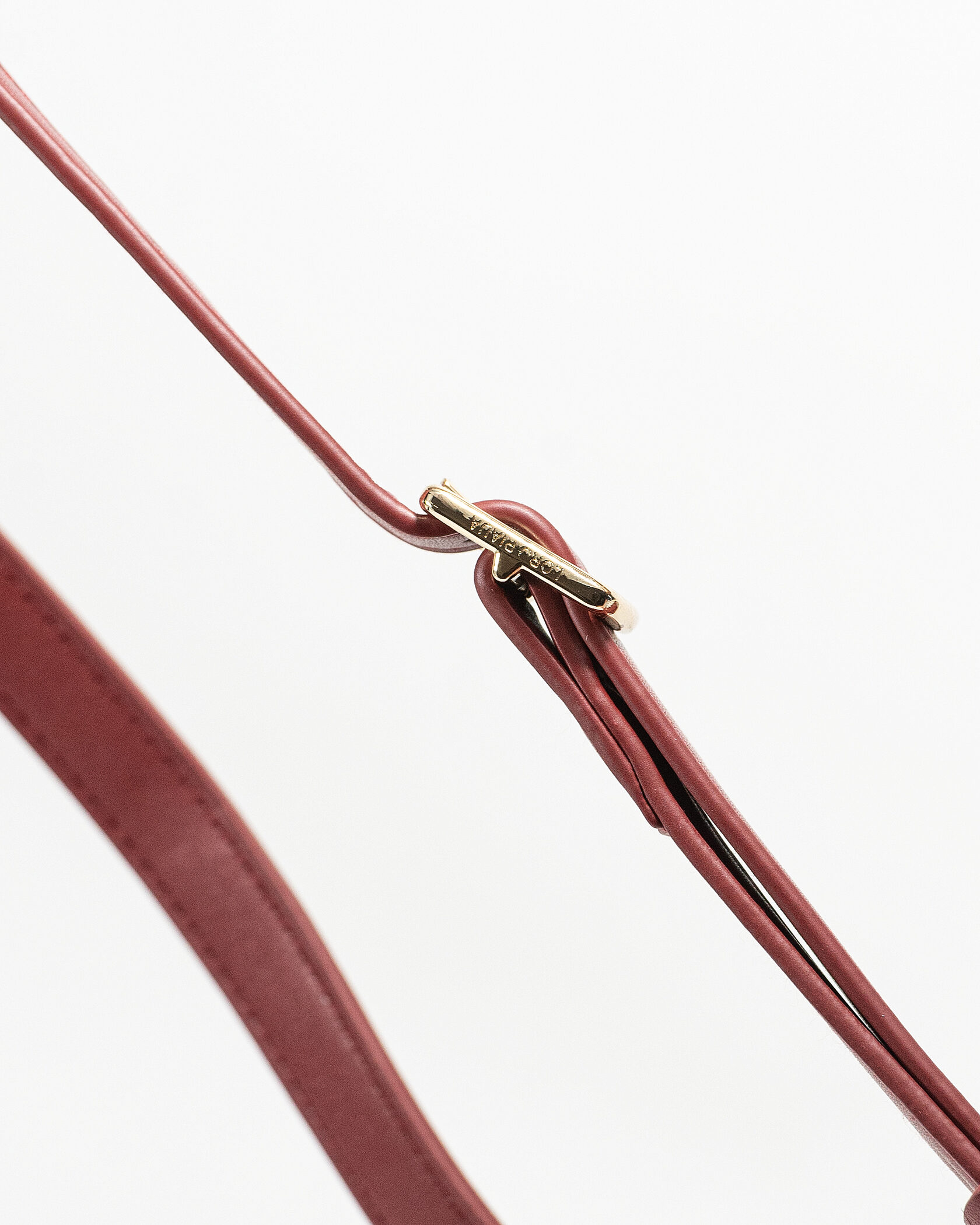 Loro Piana Small Ghiera Bag in Dark Cherry Smooth Calfskin - 12