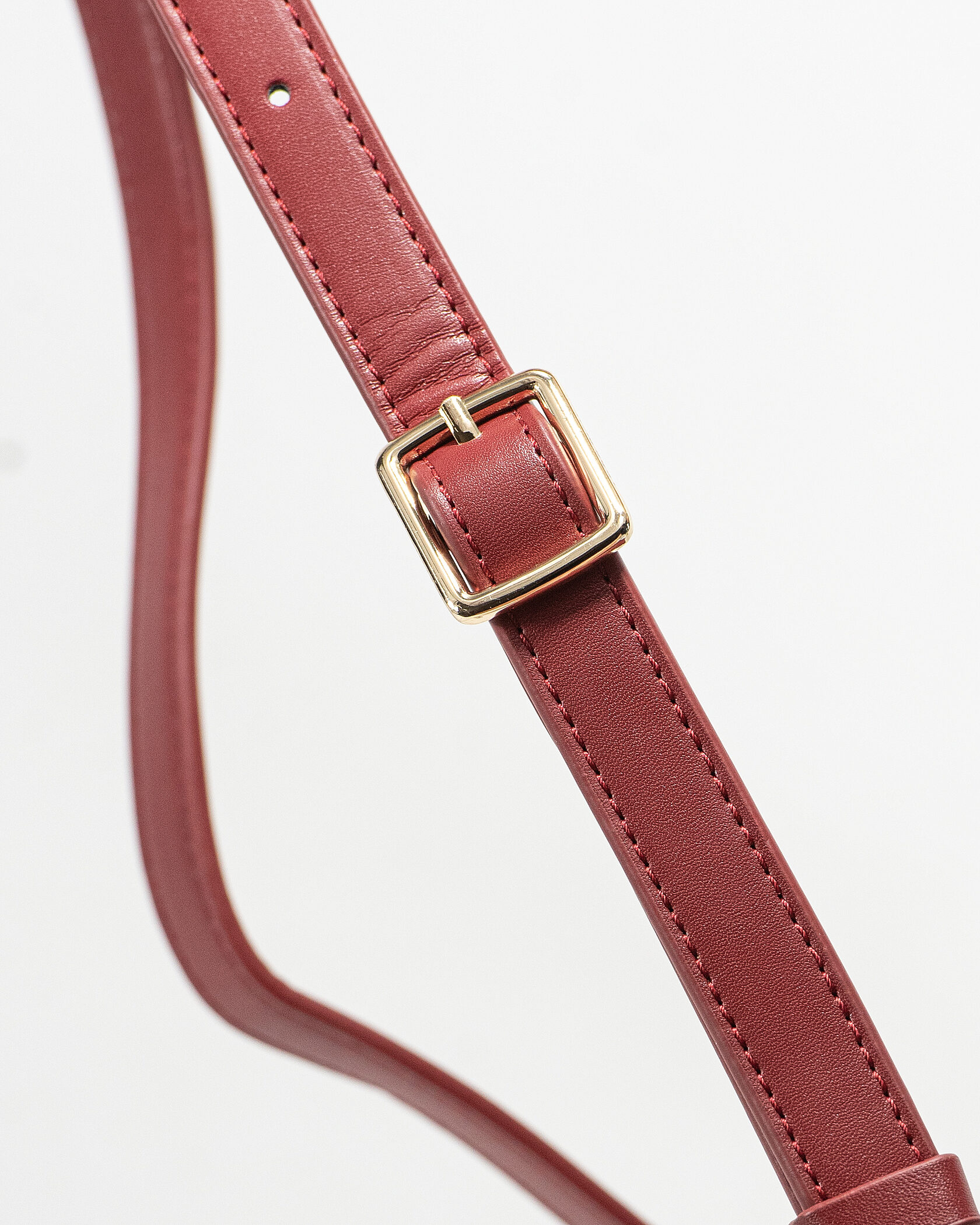 Loro Piana Small Ghiera Bag in Dark Cherry Smooth Calfskin - 13