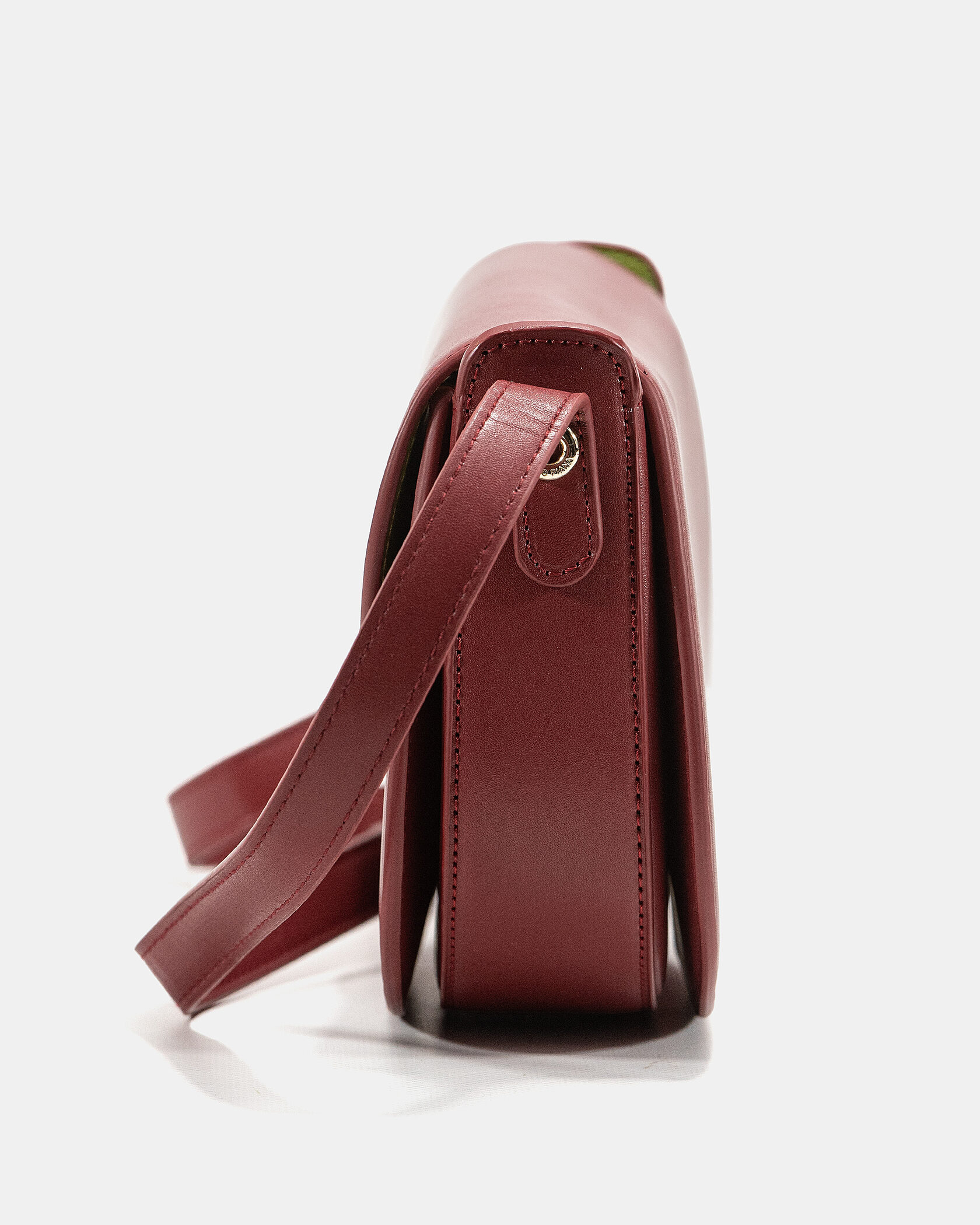 Loro Piana Small Ghiera Bag in Dark Cherry Smooth Calfskin - 8