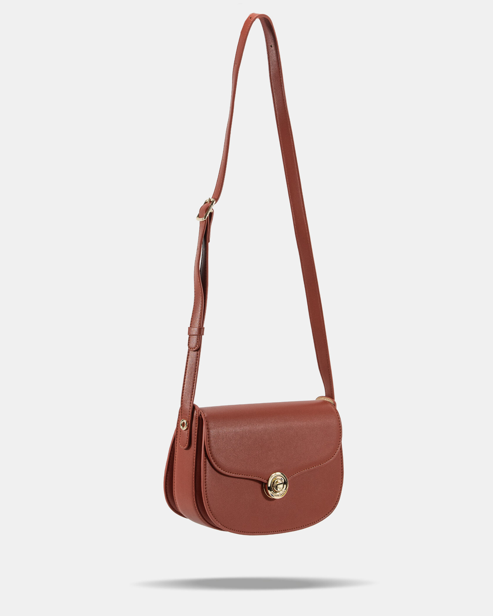 Loro Piana Small Ghiera Bag in Terracotta Smooth Calfskin - 5