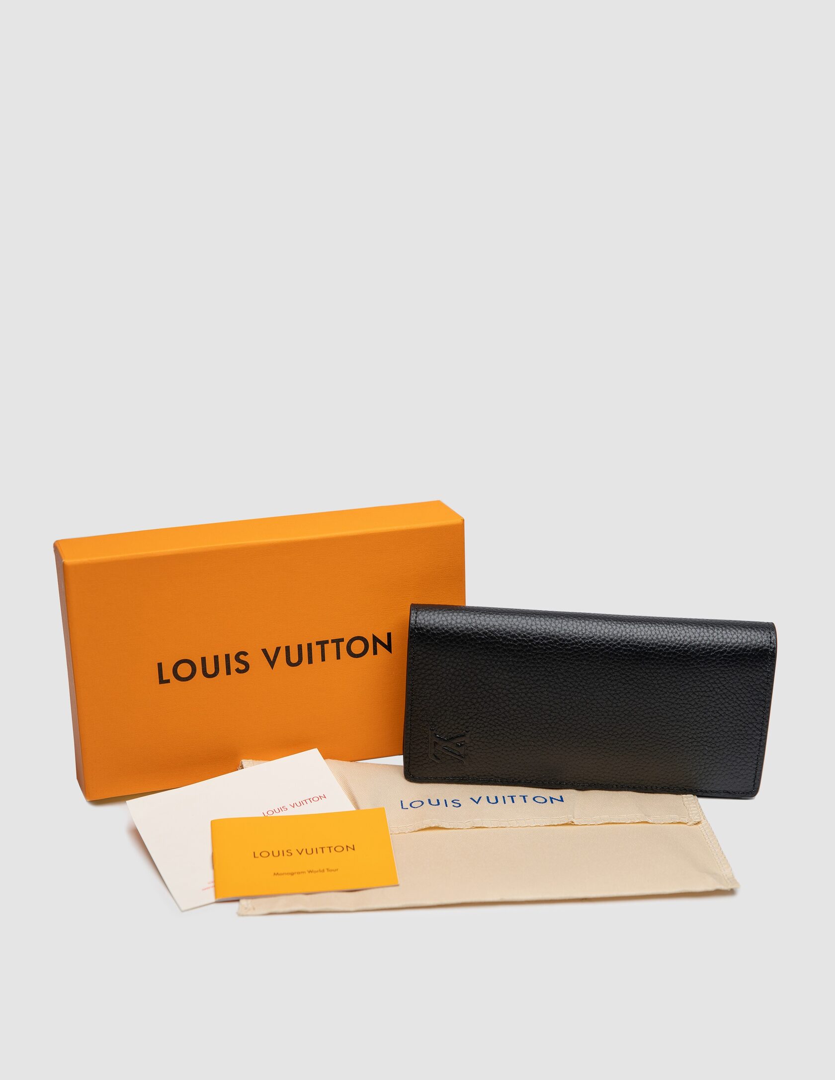 Louis Vuitton Aerogram Portefeuille Brazza NM Bi-fold Coin Purs - 2