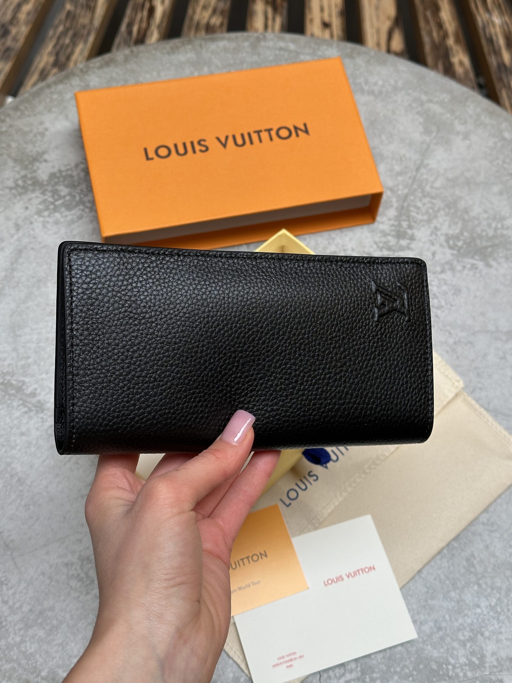 Louis Vuitton Aerogram Portefeuille Brazza NM Bi-fold Coin Purs - 5