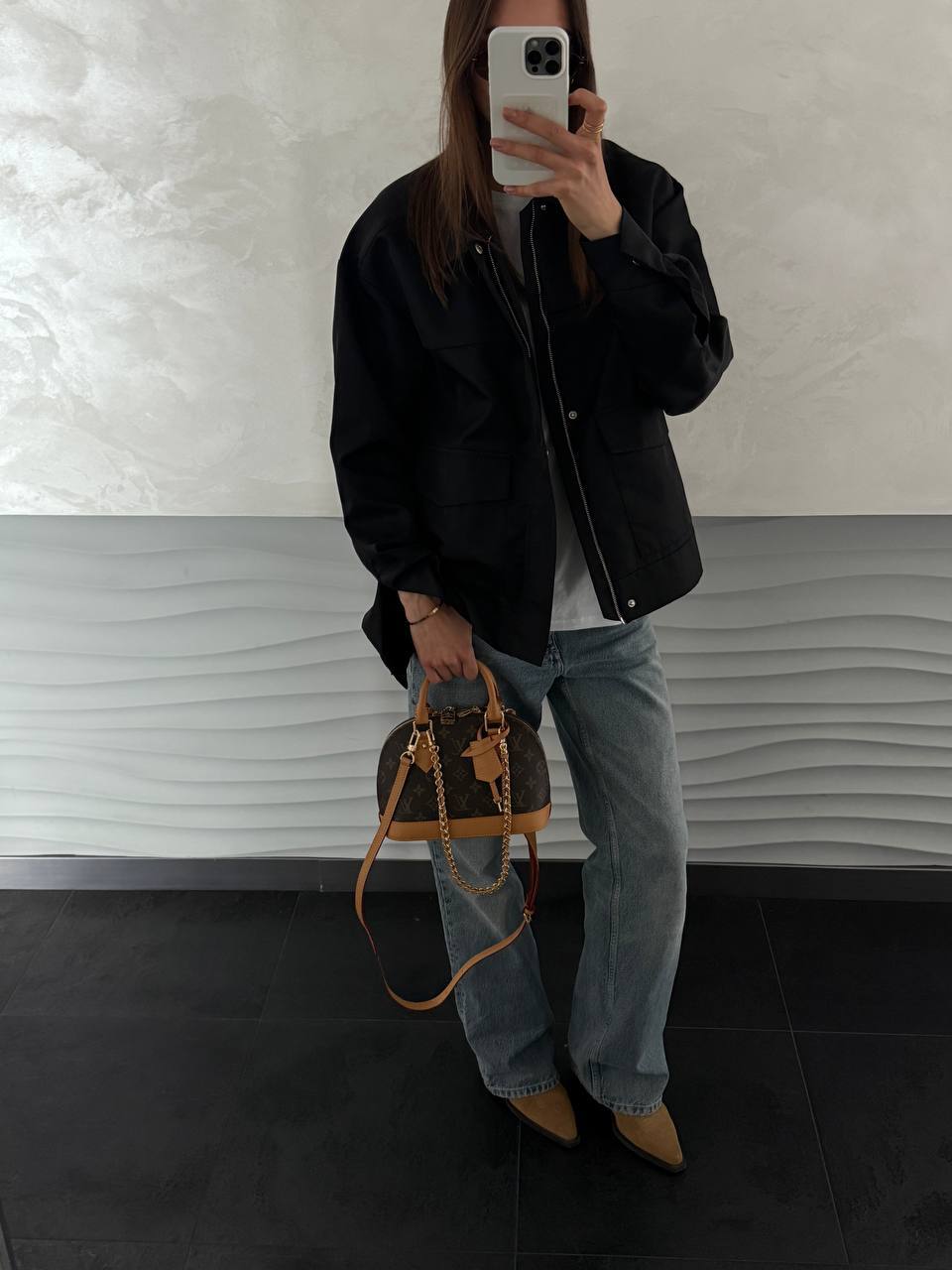 Louis Vuitton Alma BB Bag Brown/Beige - 4