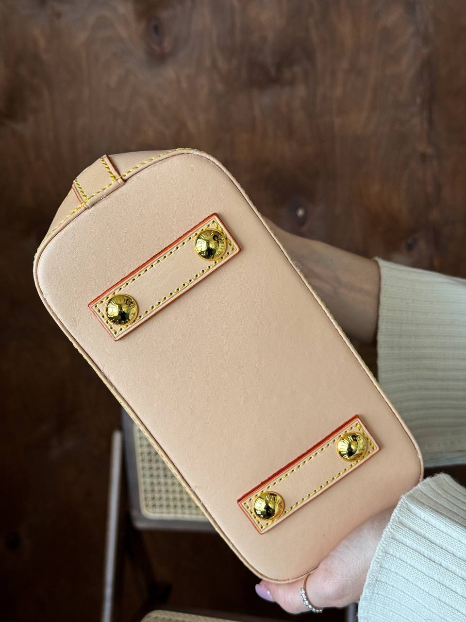 Louis Vuitton alma bb monogram brown/pink - 8