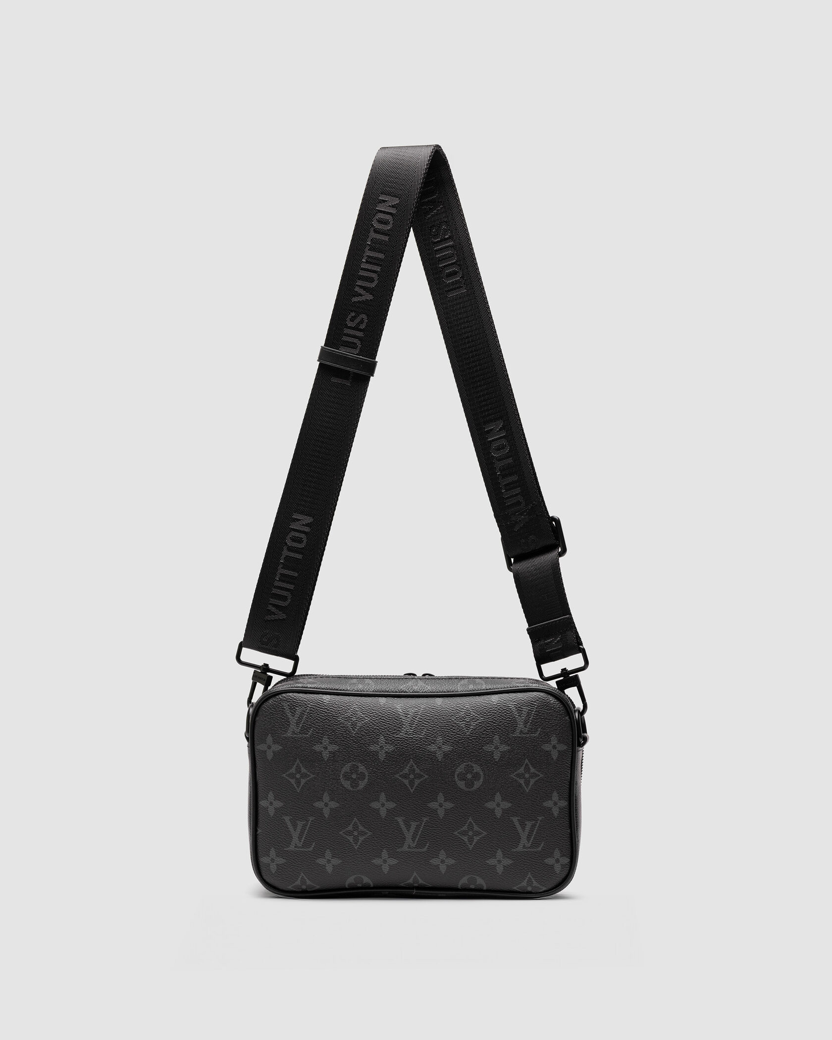 Louis Vuitton Alpha Wearable Wallet Grey Black - 3