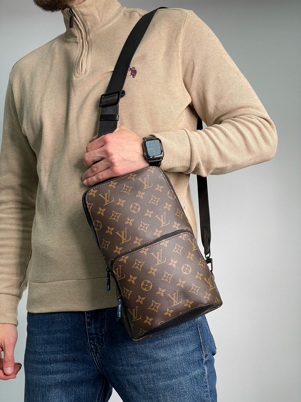 Louis Vuitton Avenue Slingbag Brown - 5