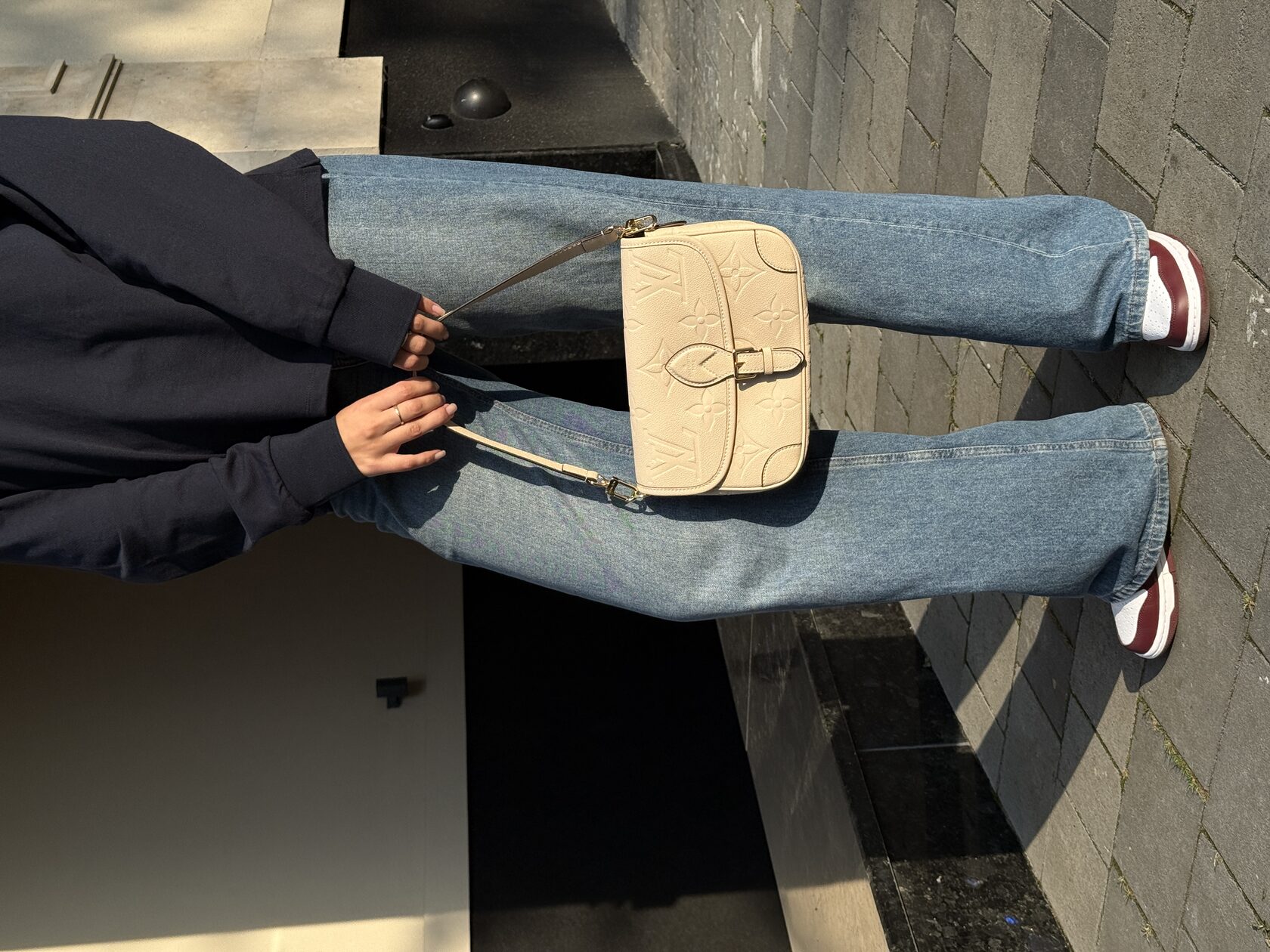 Louis Vuitton Diane Monogram Empreinte Leather Sand - 4