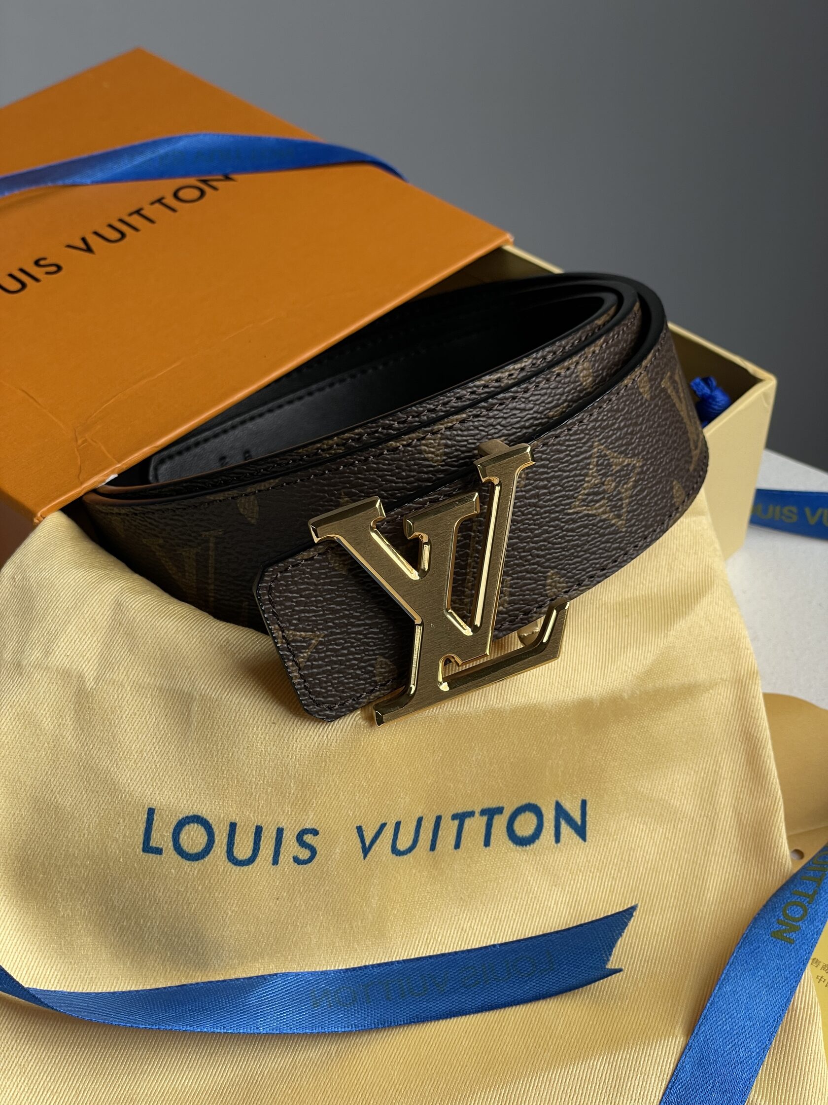 Louis Vuitton Iconic 35 mm Belt Gold - 4