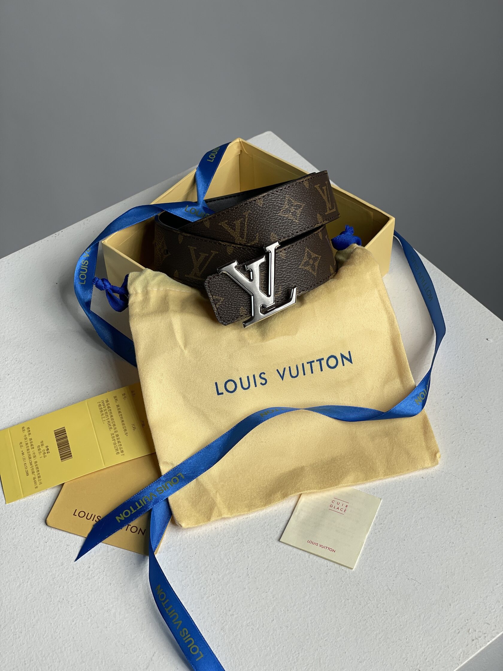 Louis Vuitton Iconic 35 mm Belt Silver - 2