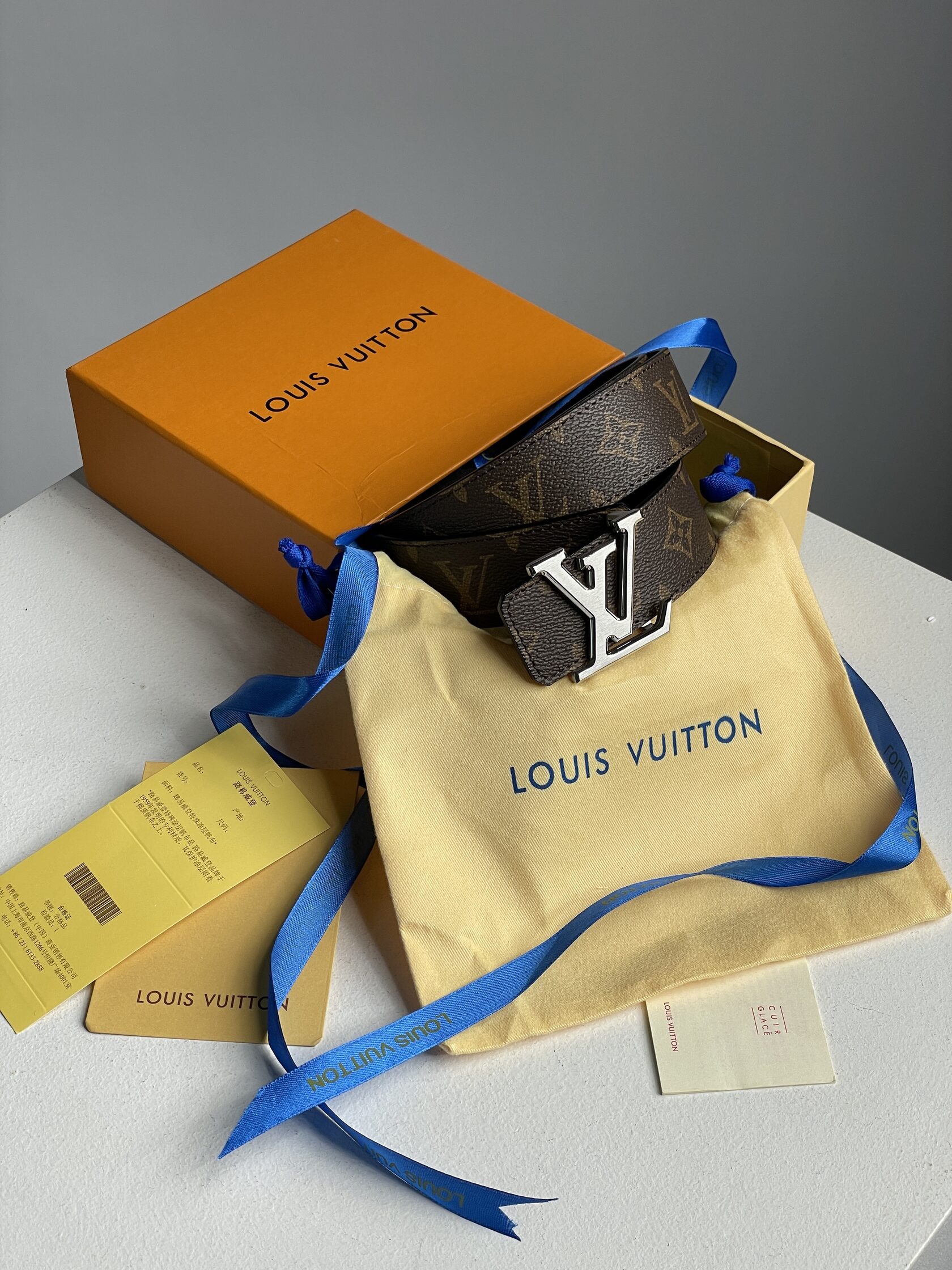Louis Vuitton Iconic 35 mm Belt Silver - 8