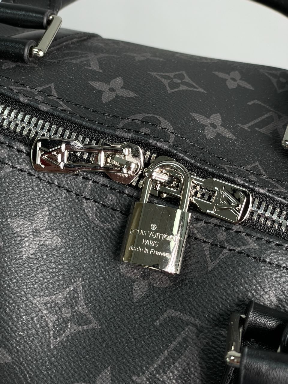 Louis Vuitton Keepall 45 Eclipse Grey - 13