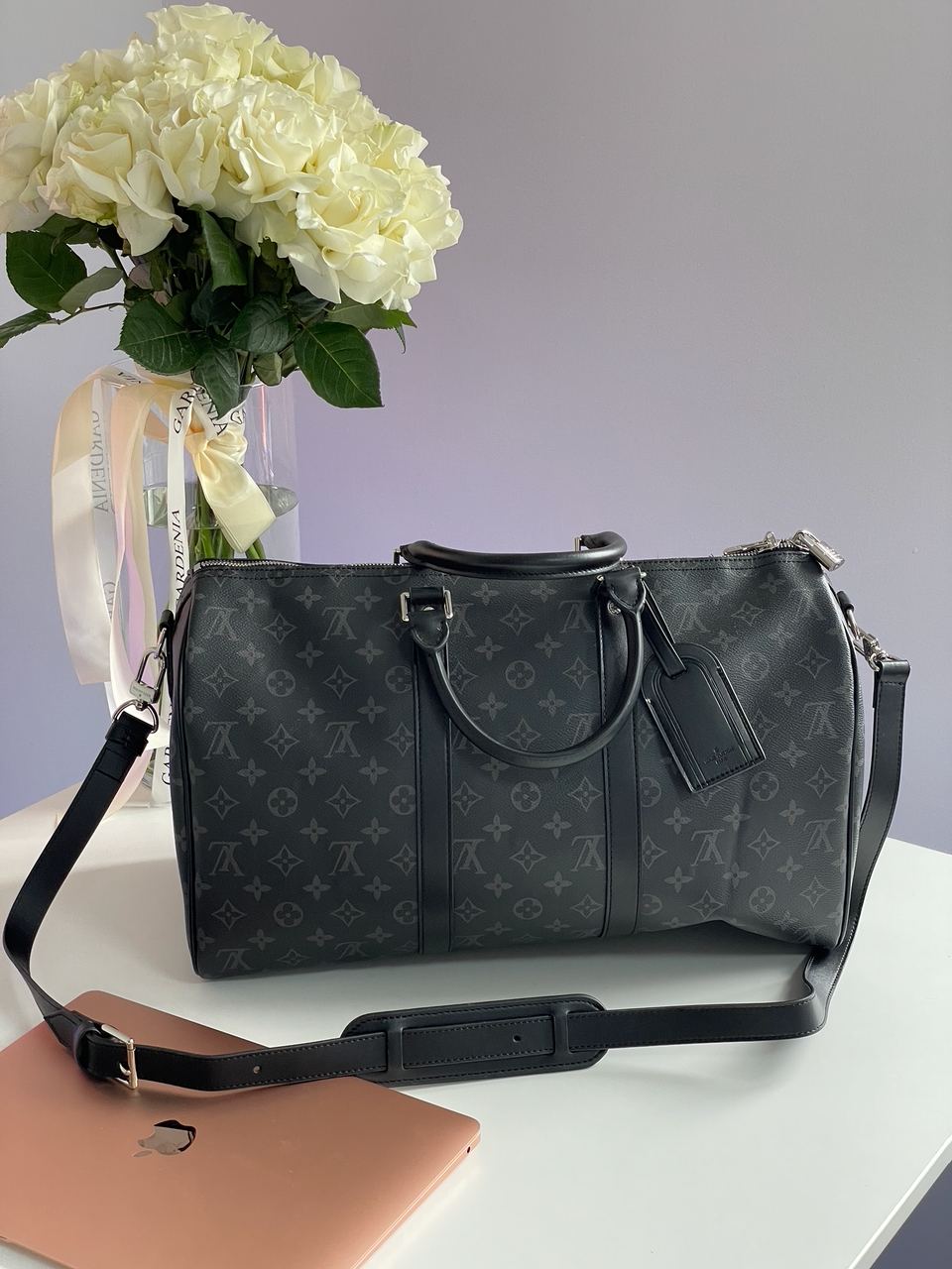 Louis Vuitton Keepall 45 Eclipse Grey - 2