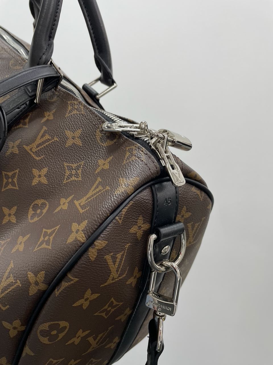 Louis Vuitton Keepall Bandouliere 45 Brown Canvas - 15