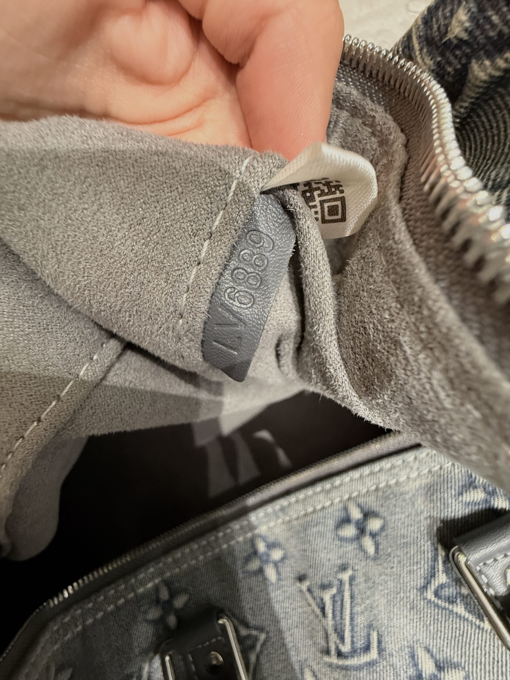 Louis Vuitton Keepall Bandouliere 45 Denim Monogram - 26