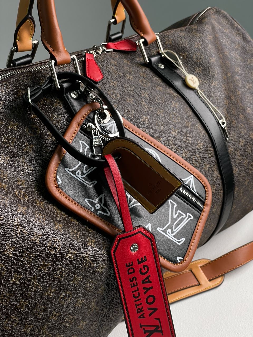 Louis Vuitton Keepall Bandouliere Bag Limited Edition Patchwork Monogram Canvas - 20