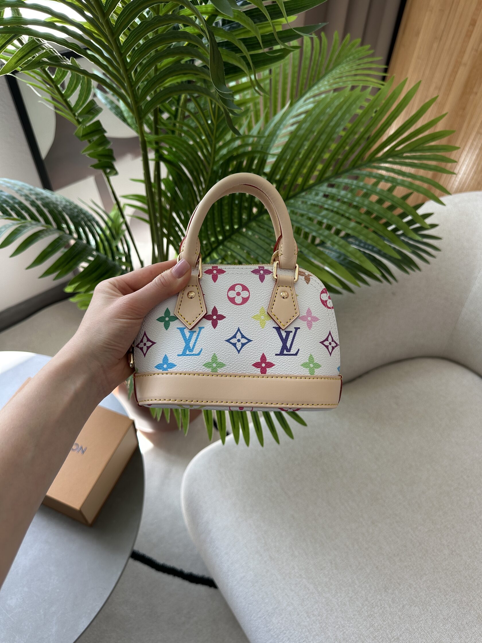 Louis Vuitton LV x TM Nano Alma Monogram Multicolor - 12