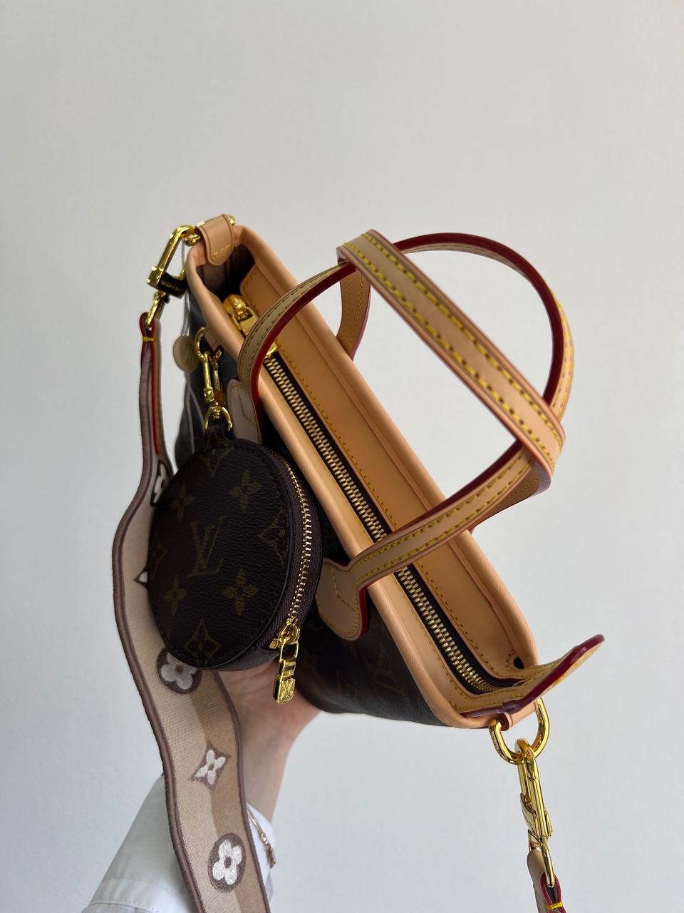 Louis Vuitton Monogram Neverfull BB Beige - 6