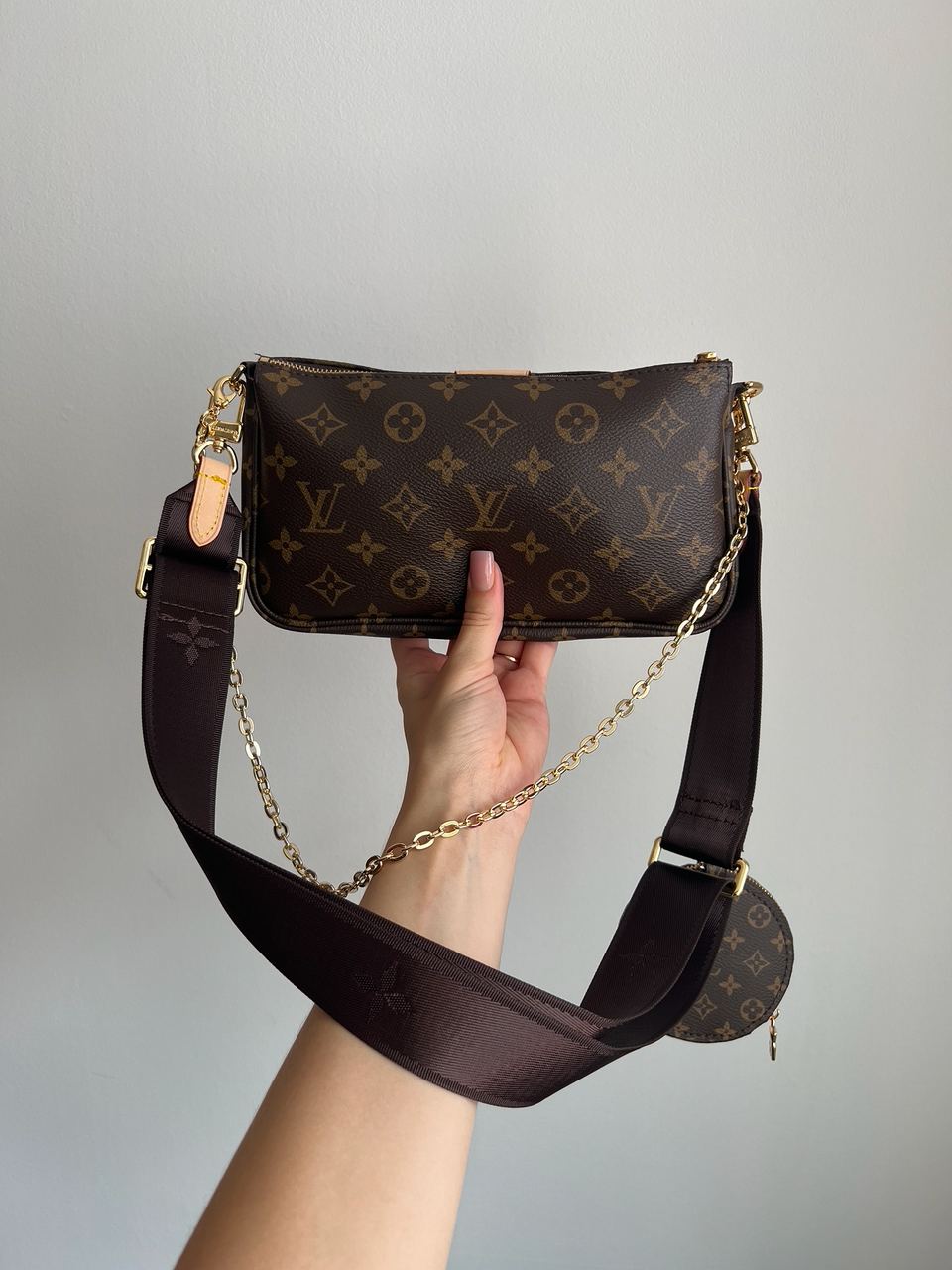 Louis Vuitton Multi Pochette Brown/Brown - 6