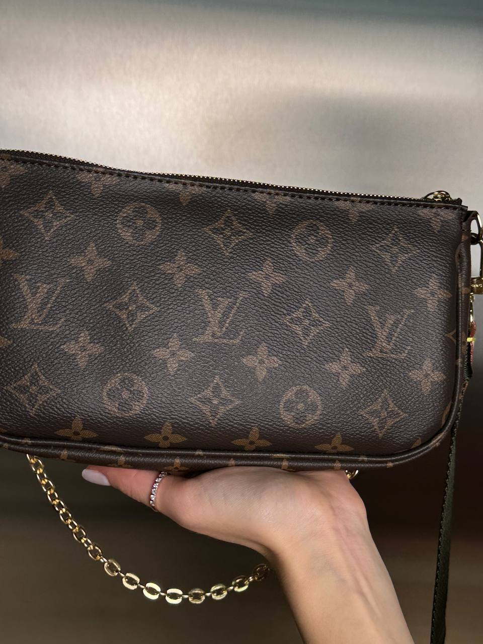 Louis Vuitton Multi Pochette Brown/Green - 3