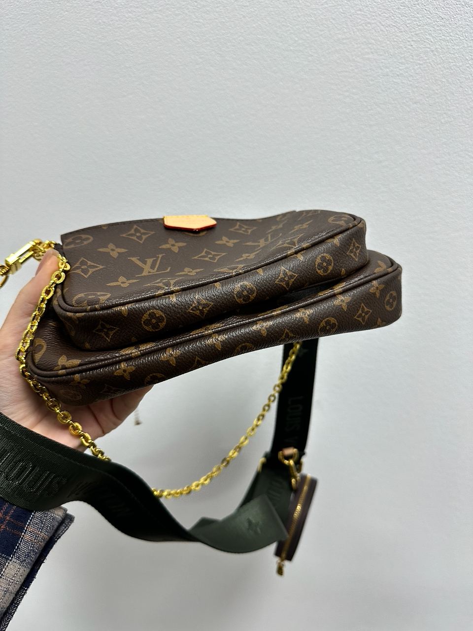 Louis Vuitton Multi Pochette Brown/Green - 12