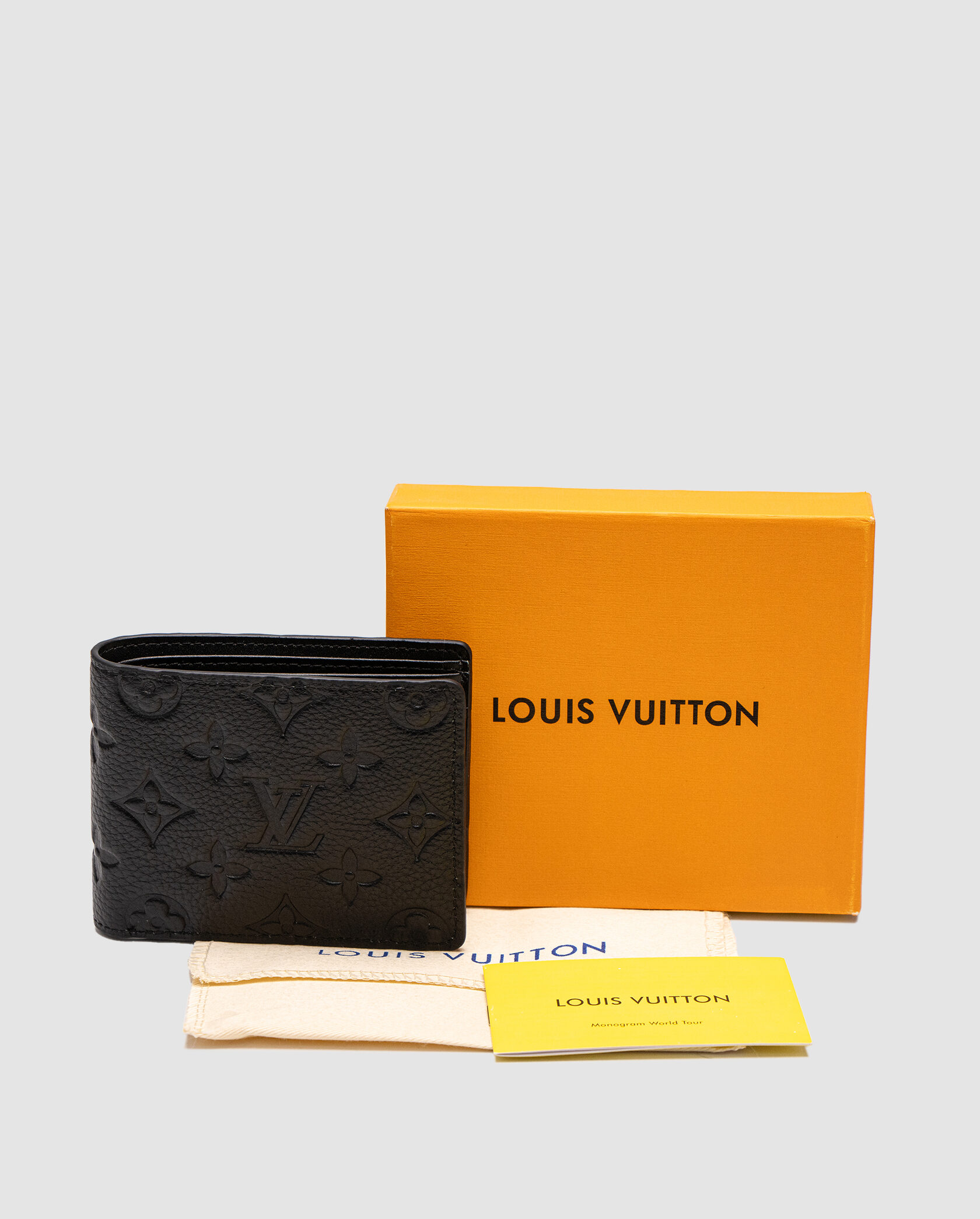 Louis Vuitton Multiple Wallet Monogram Taurillon Leather Black - 2