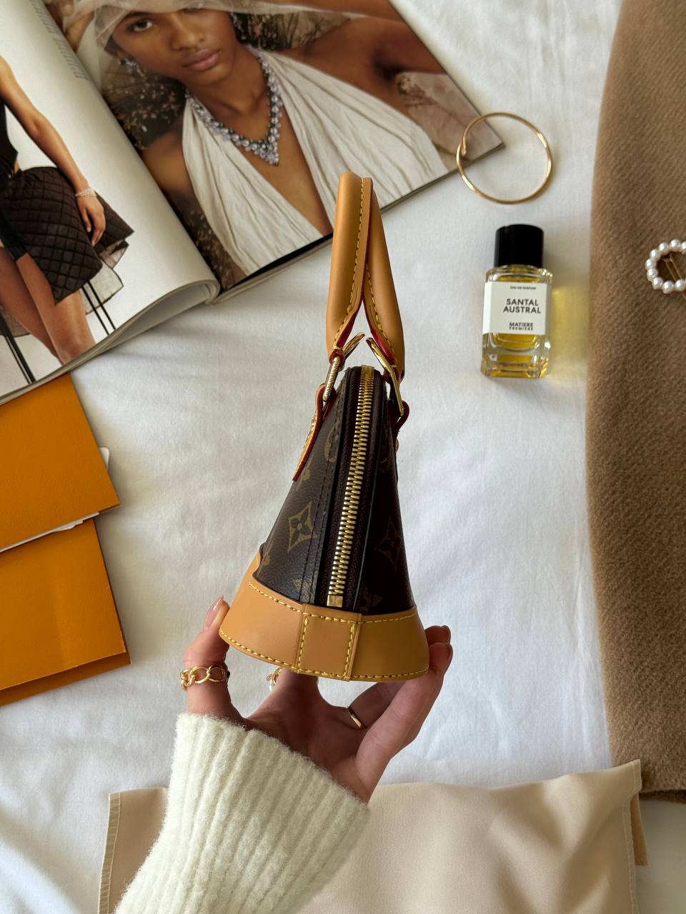 Louis Vuitton Nano Alma Bag Damier Ebene Canvas - 10