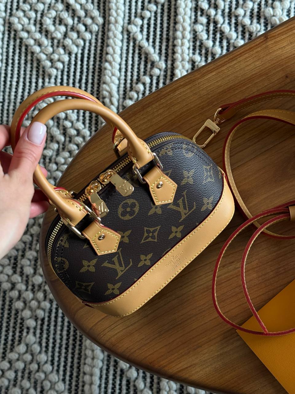 Louis Vuitton Nano Alma Bag Damier Ebene Canvas - 14