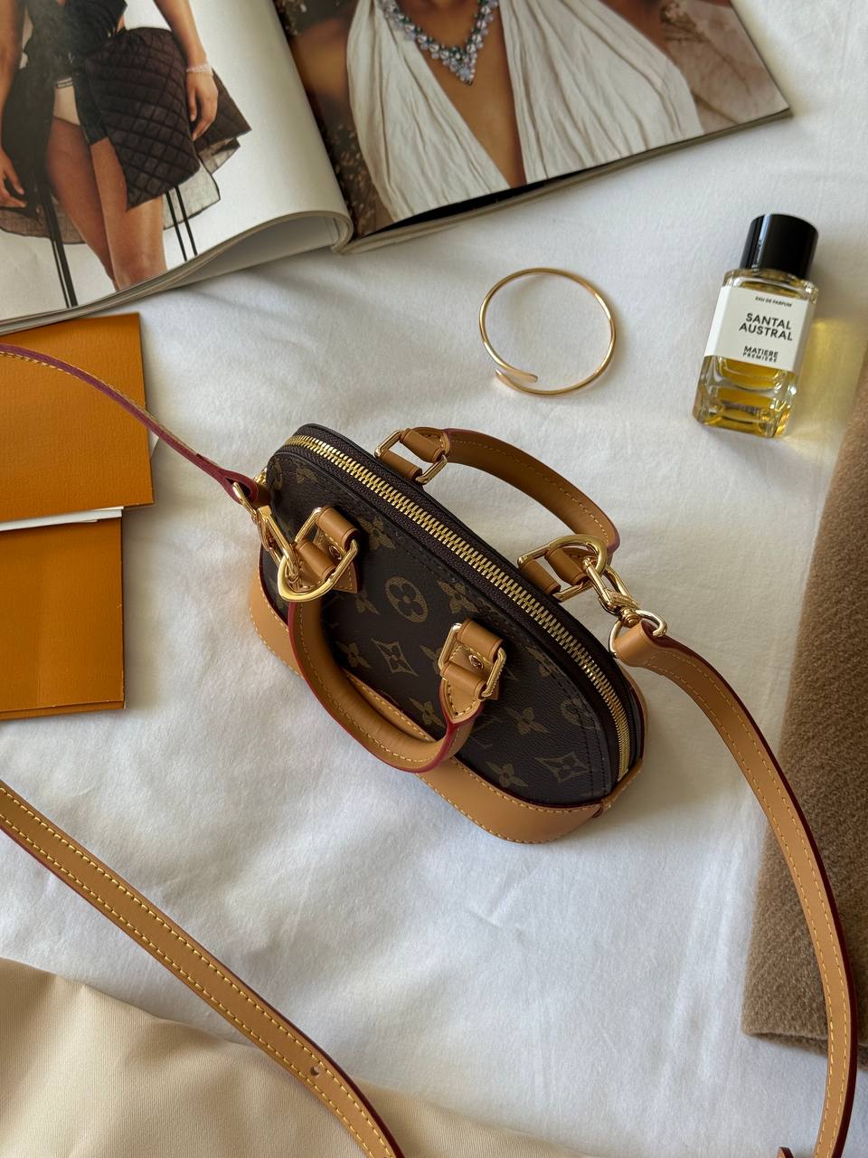 Louis Vuitton Nano Alma Bag Damier Ebene Canvas - 7