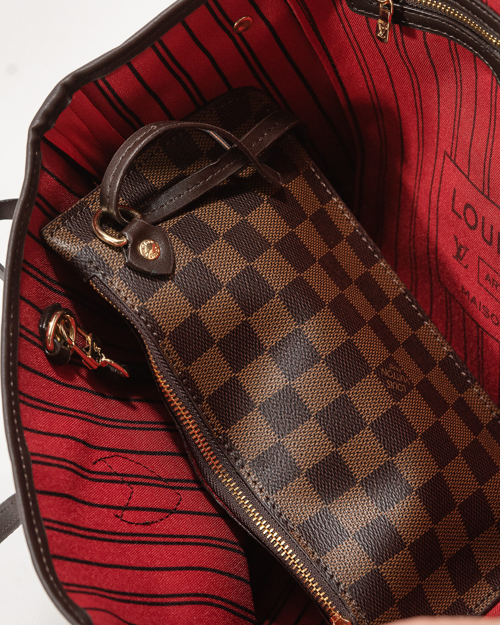 Louis Vuitton Neverfull MM Damier Ebene - 12