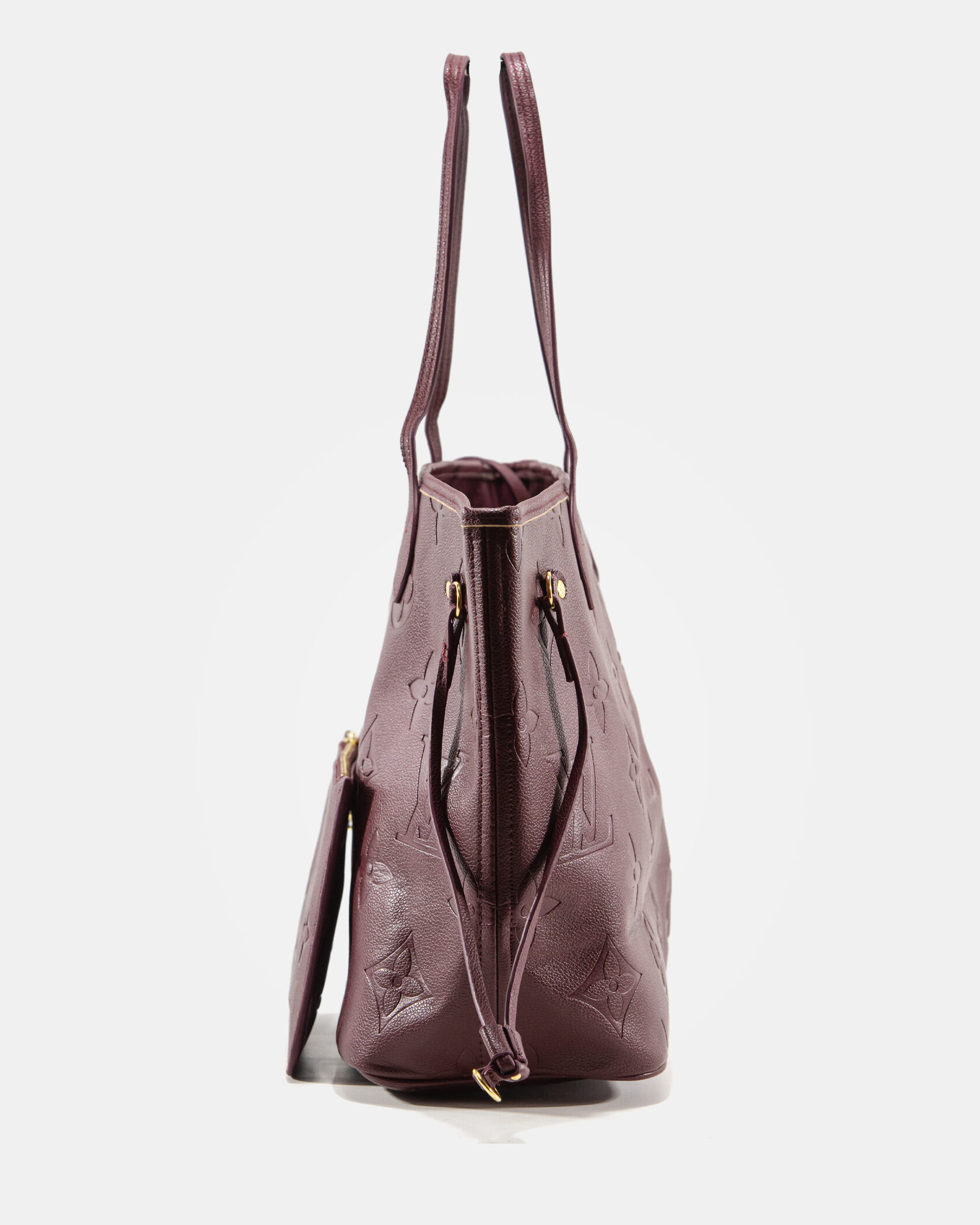 Louis Vuitton Neverfull MM Monogram Empreinte Burgundy - 6