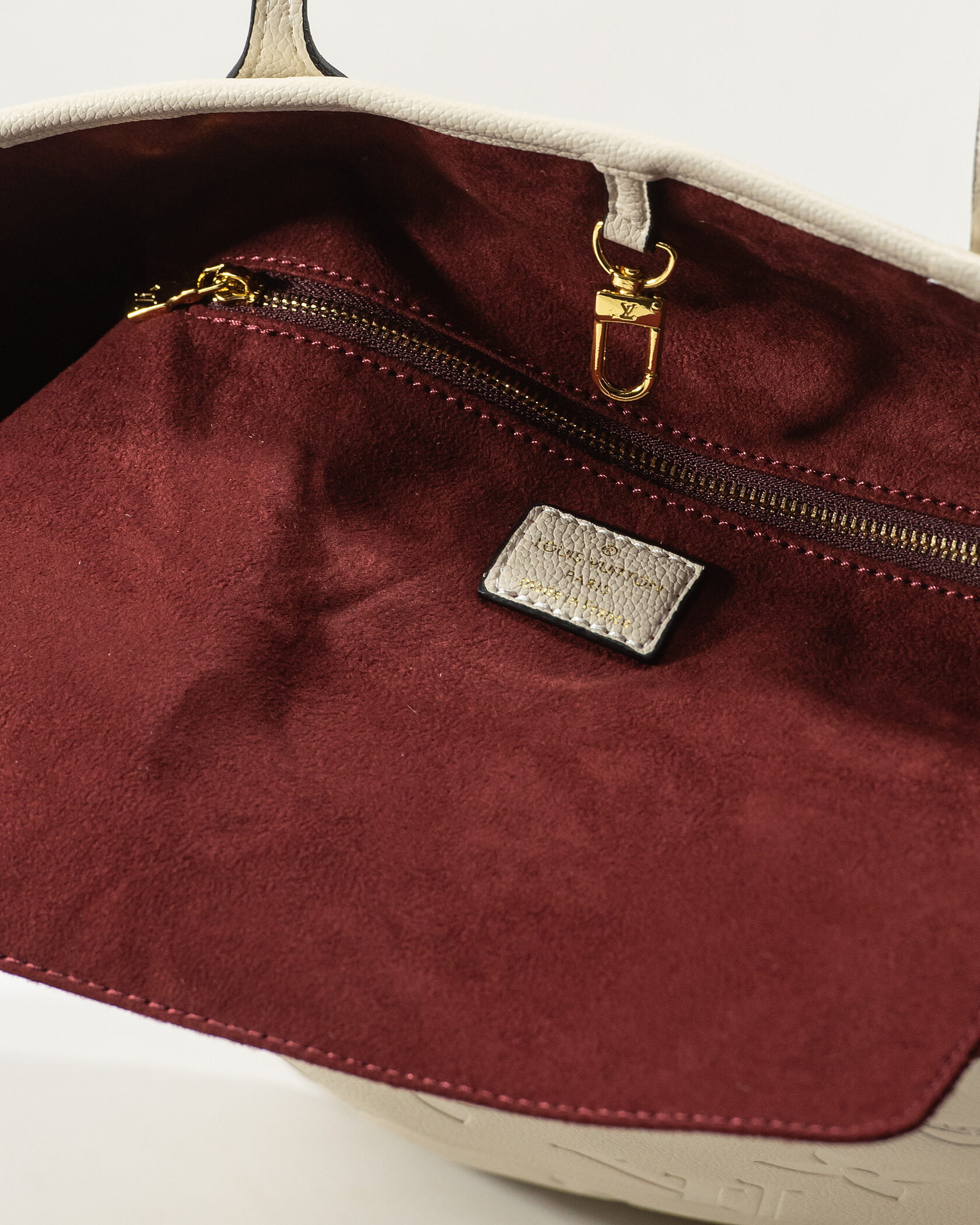 Louis Vuitton Neverfull MM Monogram Empreinte Milk - 10